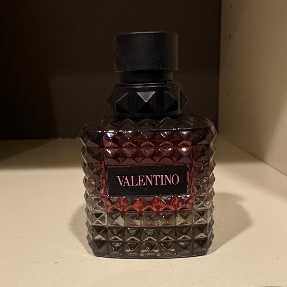 Valentino Textured Red Perfume Bottle